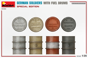 MiniArt 35366 GERMAN SOLDIERS WITH FUEL DRUMS. SPECIAL EDITION 1/35 – immagine 5