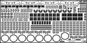 MK1 Design MD-20022 USS CV-6 Enterprise DX with Full Wooden Deck for Trumpeter 1/200 – immagine 83