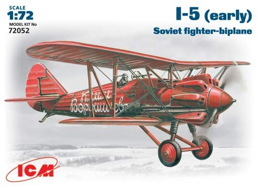 ICM 72052 I-5 (early) WWII Soviet fighter 1/72