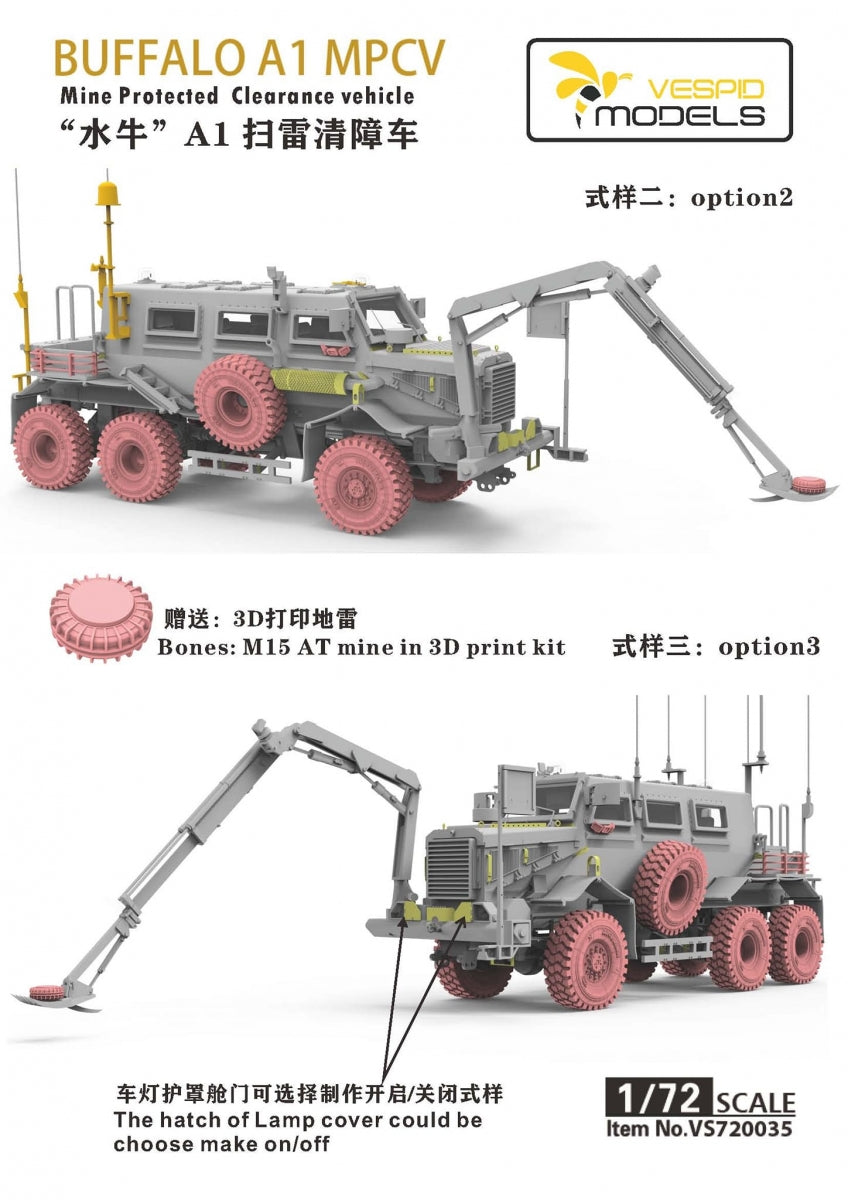Vespid Models VS720035 US Buffalo MPCV 1/72 – immagine 4