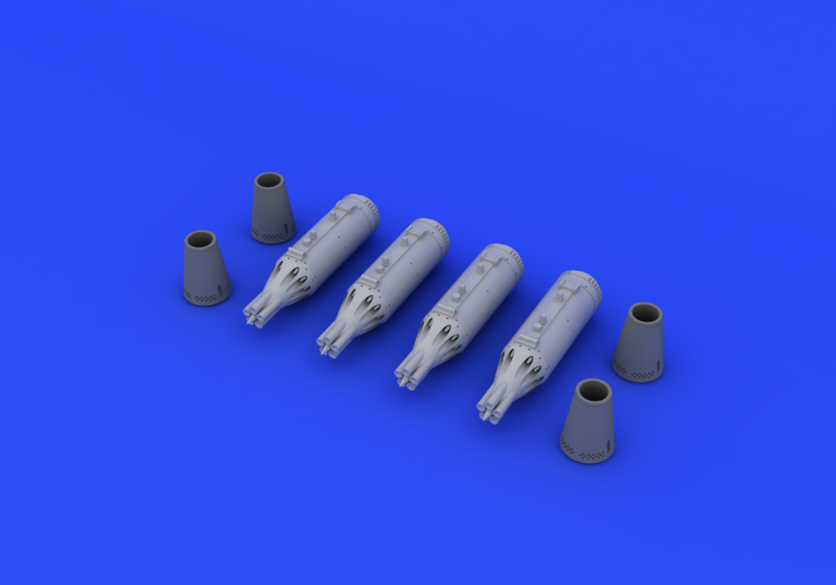 Eduard 672102 UB-16 rocket pods 1/72 – immagine 2