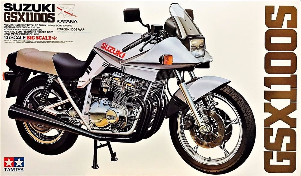 Tamiya 16025 Suzuki GSX1100S Katana 1/6