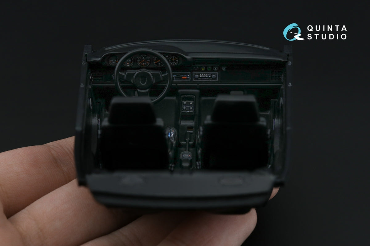 Quinta Studio QD24019 Porsche 911 Turbo (930) 3D-Printed coloured Interior on decal paper (Tamiya) 1/24 – Bild 13