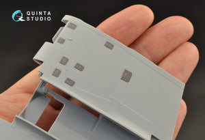 Quinta Studio QP48005 IL-2 (single seater) lights, hatches and panels (Zvezda) 1/48 – immagine 3
