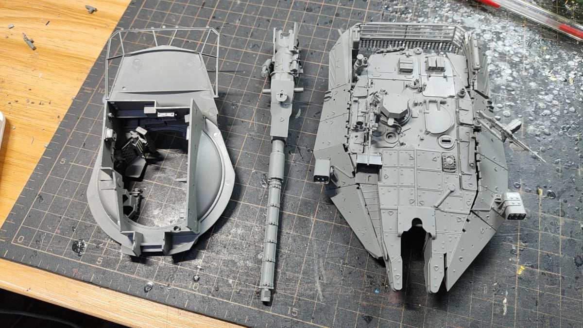 Border Model BT-037 Israel Merkava Mk.2D with full interior 1/35 – immagine 7
