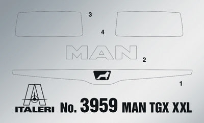 Italeri 3959 MAN TGX 18.500 XXL Lion Pro Edition 1/72 – Bild 15