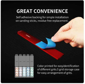 DSPIAE DSP-800 Reusable Self-Adhesive Sandpaper #800 (75 x 25 mm) 10 pcs – image 5