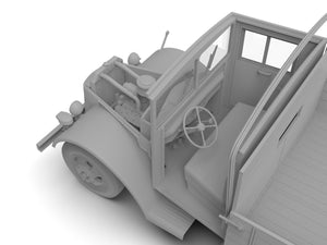 ICM 35410 V3000S/SSM Maultier &amp;#39;Einheitsfahrerhaus&amp;#39;, camion allemand de la Seconde Guerre mondiale 1/35 – image 5