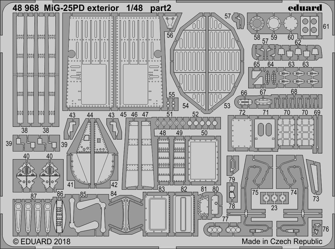 Eduard BIG49206 MiG-25PD 1/48 ICM – Bild 5