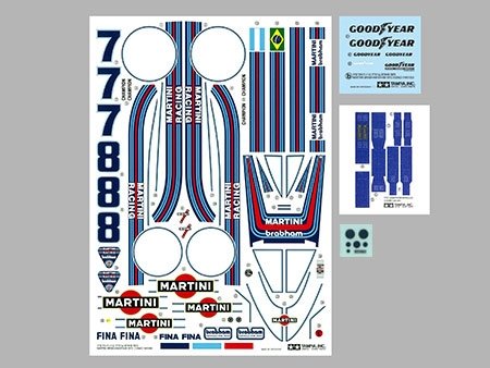 Tamiya 12042 Martini Brabham BT44B 1975 1/12 – image 10