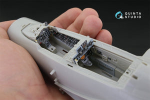 Intérieur imprimé en 3D et coloré sur papier décalcomanie Quinta Studio QD32037 F-4J (pour maquette Tamiya) 1/32 – image 6