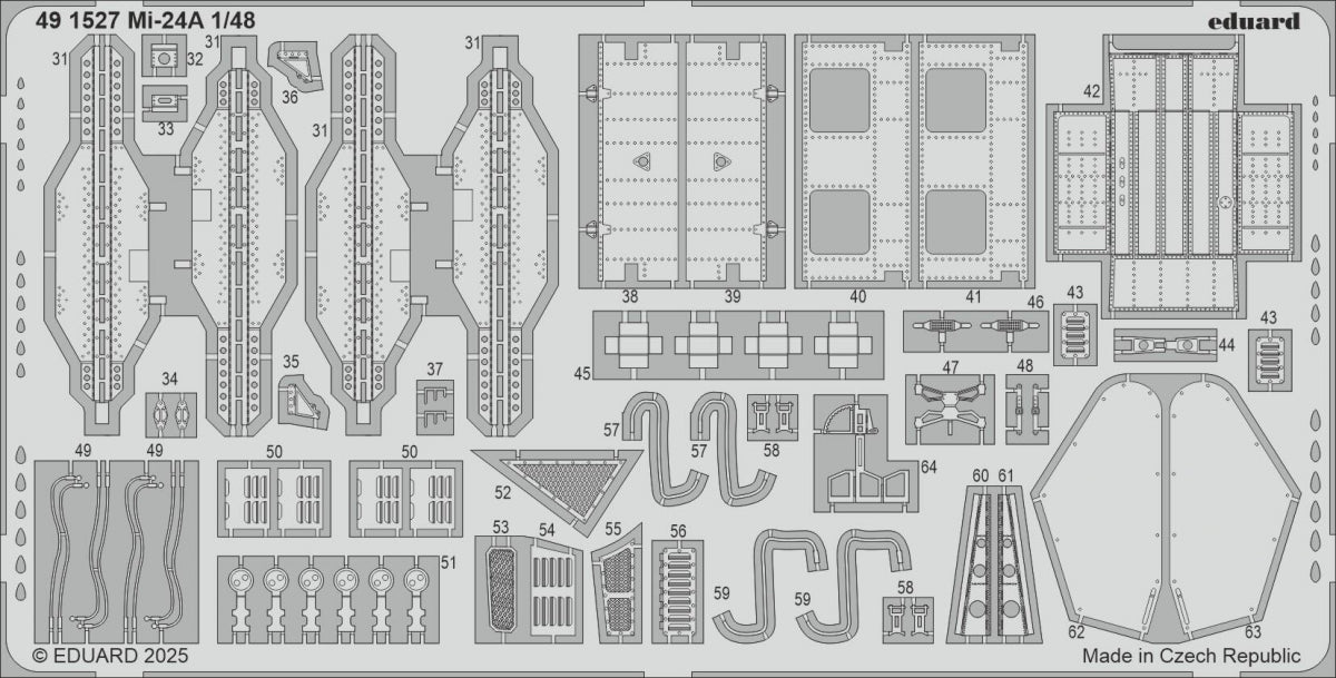 Eduard 491527 Mi-24A TRUMPETER 1/48