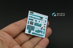 Quinta Studio QD48447 MiG-21UM 3D-Printed coloured Interior on decal paper (Trumpeter) 1/48 – imagen 3