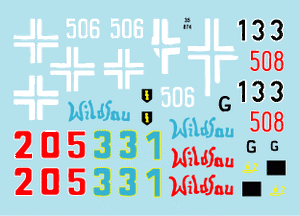 Star Decals 35-874 German Tanks in Hungary 1945 2 1/35 – immagine 3