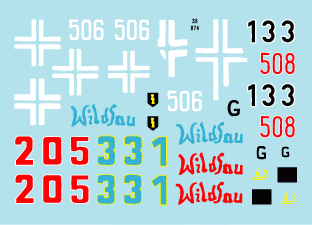 Star Decals 35-874 German Tanks in Hungary 1945 2 1/35 – immagine 3