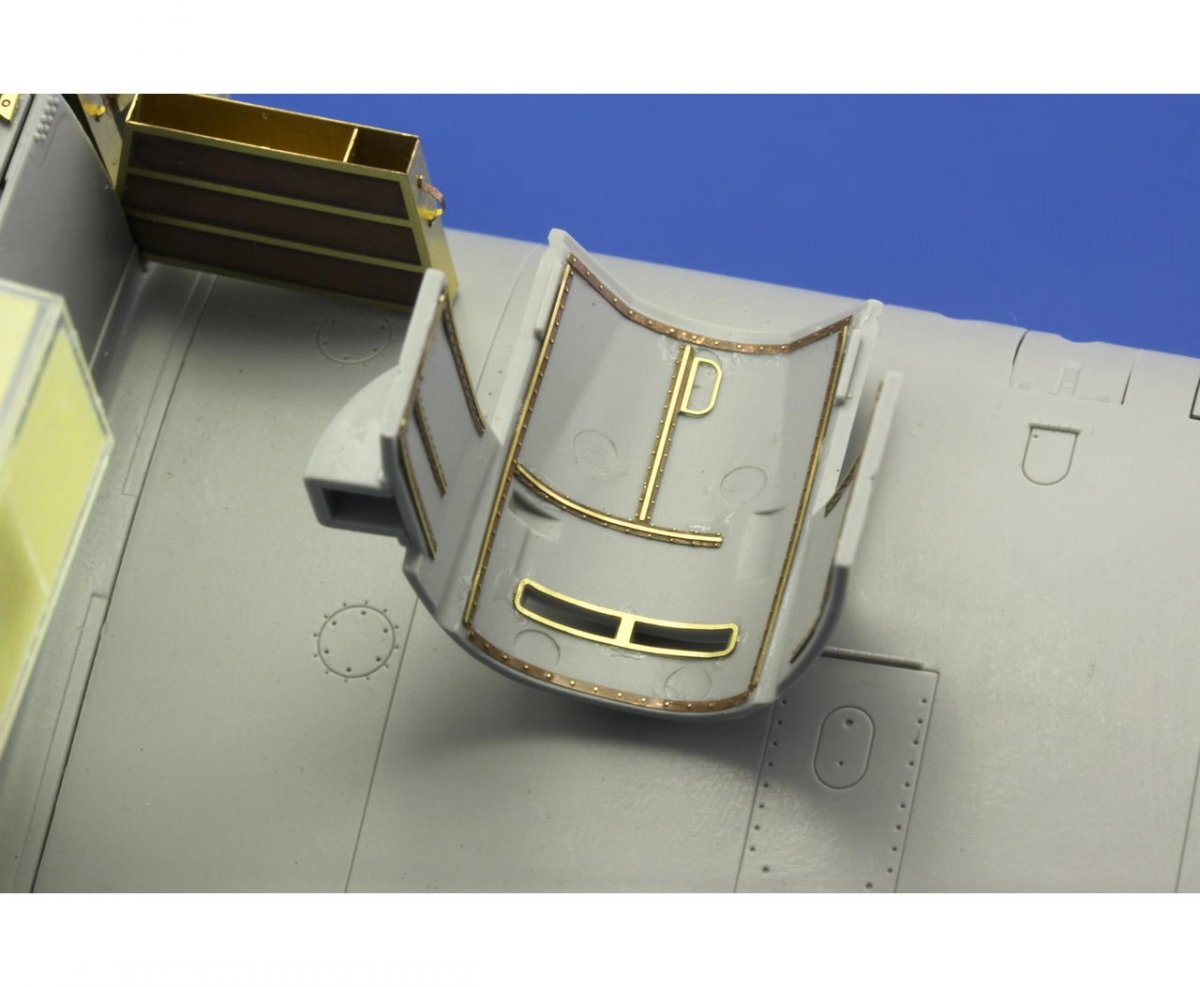 Eduard 32332 Bf 109E-3 exterior 1/32 Dragon – immagine 4