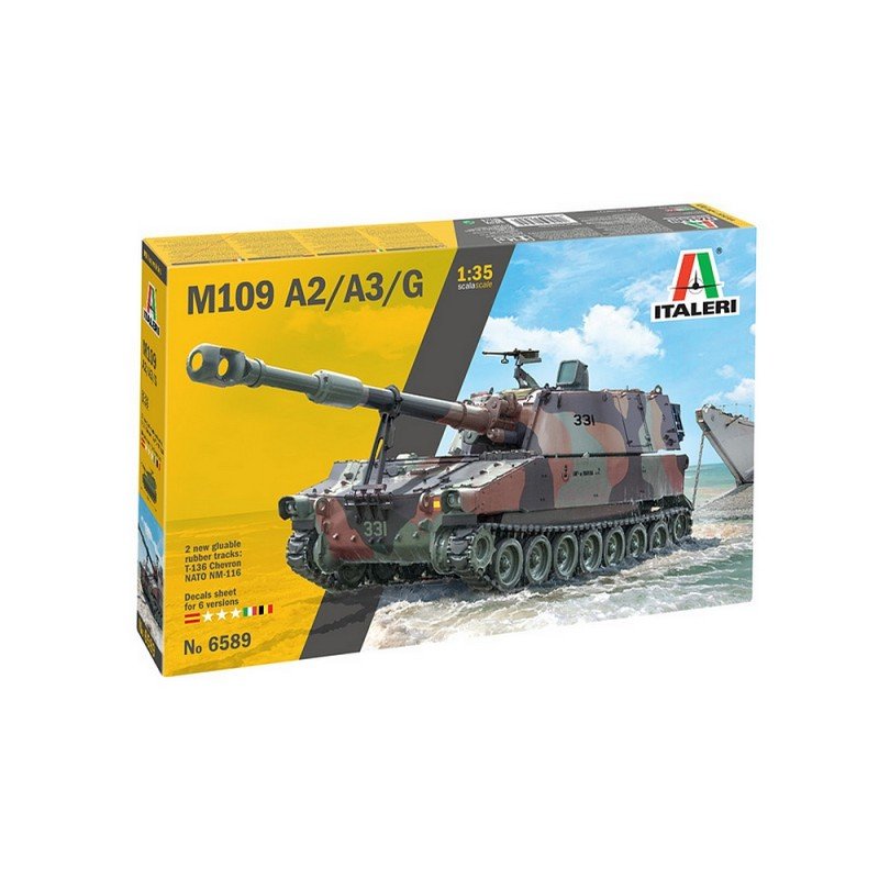 Italeri 6589 M109 A2/A3/G 1/35 – imagen 2