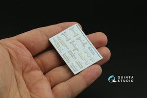 Quinta Studio QP48027 F-16 block 40/42 reinforcement plates (Hasegawa) 1/48 – immagine 4