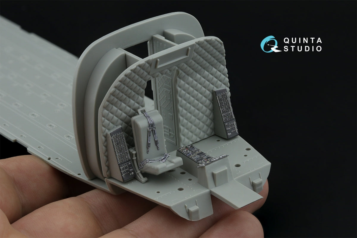 Quinta Studio QD48507 CH-47D 3D-Printed coloured Interior on decal paper (Italeri) 1/48 – immagine 11
