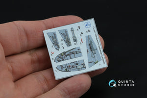 Quinta Studio QD+48438 Su-25SM/SM3 3D-Printed coloured Interior on decal paper (Zvezda/Quinta Models/Arma Models) 1/48 – immagine 5