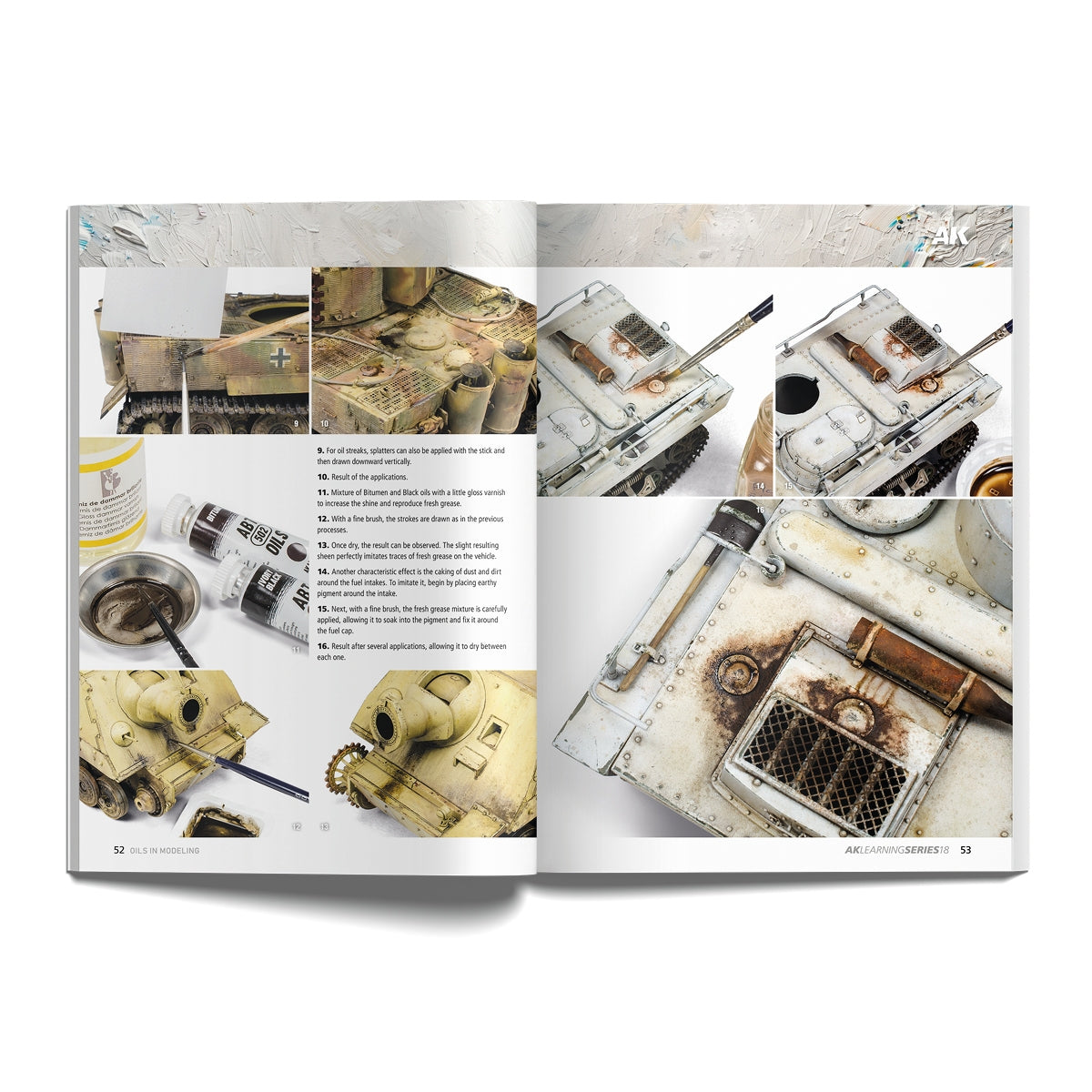 AK Interactive AK544 AK LEARNING 18: OILS IN MODELING