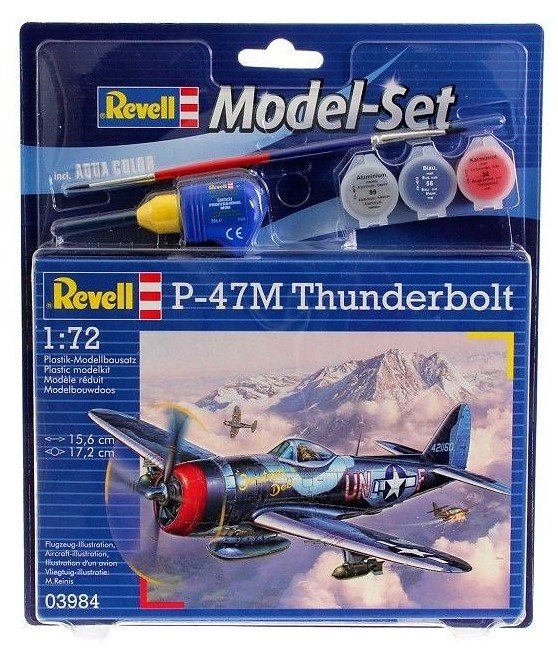 Revell 63984 Model Set P-47M Thunderbolt 1/72