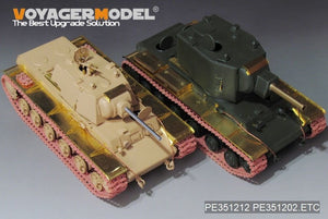 Voyager Model PE351202 WWII Russian KV-2 Basic (B ver include Gun Barrel) (For TAMIYA 35375) 1/35 – image 8