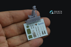 Quinta Studio QR+72032 K-36D-5 ejection seat (for Su-35, Su-57 aircraft) (All kits) 1/72 – immagine 2