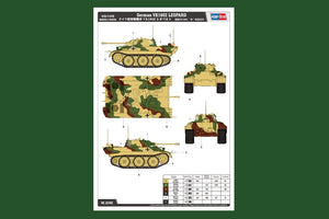 Hobby Boss 82460 German IIWW reconnaisance tank VK 1602 Leopard 1/35 – immagine 3