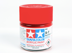 Tamiya 81007 Acryl X-7 Red 23ml – immagine 2