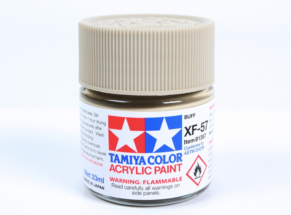 Tamiya 81357 Acryl XF-57 Buff 23ml – Bild 2