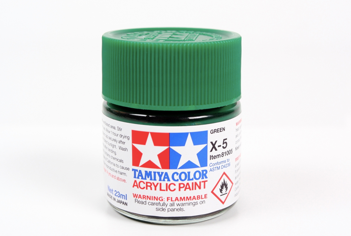 Tamiya 81005 Acryl X-5 Green 23ml – Bild 2