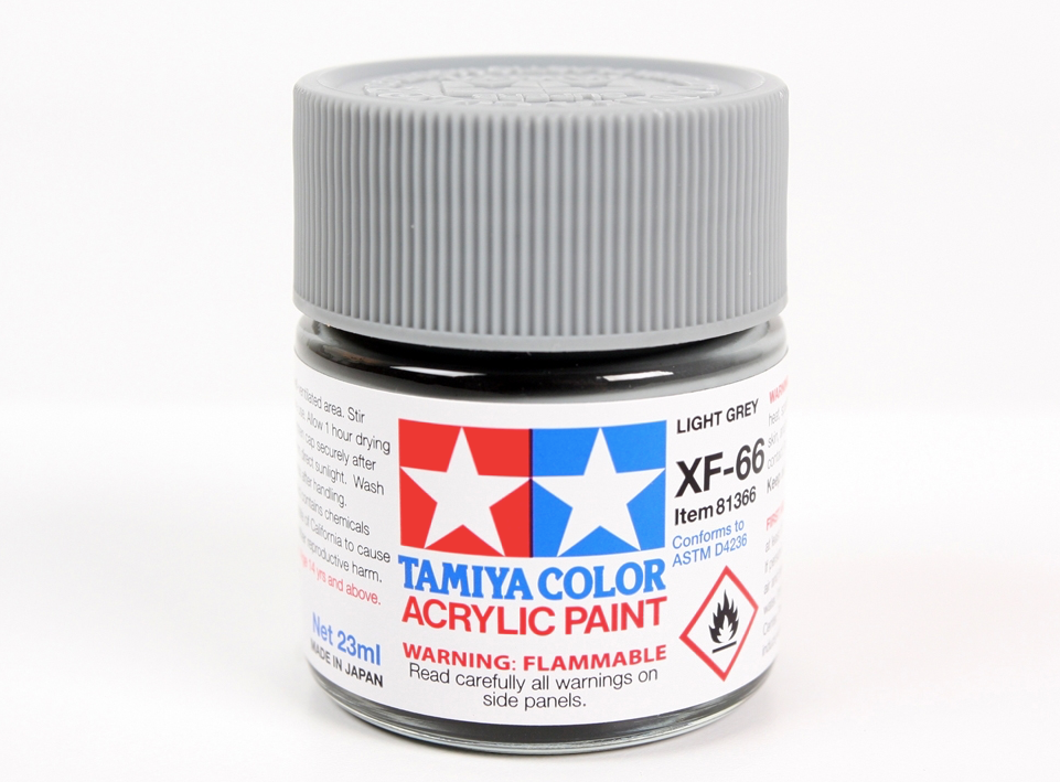 Tamiya 81366 Acryl XF-66 Light Grey 23ml – Bild 2