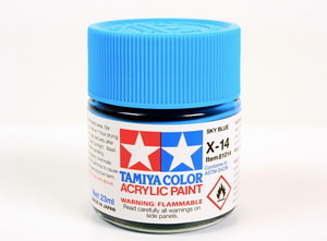Tamiya 81014 Acryl X-14 Sky Blue 23ml – imagen 2