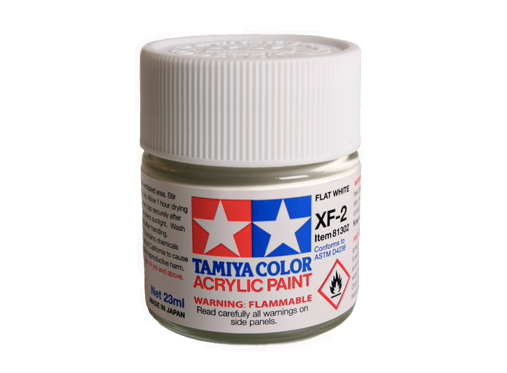 Tamiya 81302 Acryl XF-2 Flat White 23ml – imagen 3