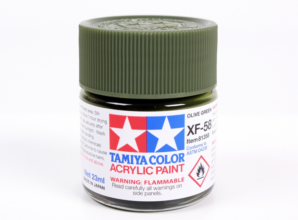 Tamiya 81358 Acryl XF-58 Olive Green 23ml – Bild 2