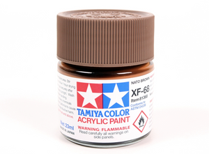 Tamiya 81368 Acryl XF-68 NATO Brown 23ml – immagine 2