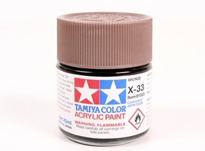 Tamiya 81033 Peinture acrylique X-33 Bronze 23 ml – image 2