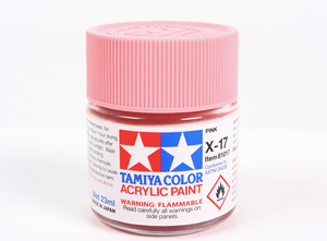 Tamiya 81017 Acryl X-17 Pink Gloss 23ml – zdjęcie 2