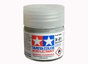 Tamiya 81021 Acrylique X-21 Socle plat 23 ml – image 2