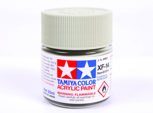 Tamiya 81314 Acryl XF-14 J.A. Grey 23ml – zdjęcie 2