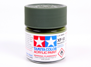 Tamiya 81313 Acryl XF-13 J.A. Green 23ml – immagine 2