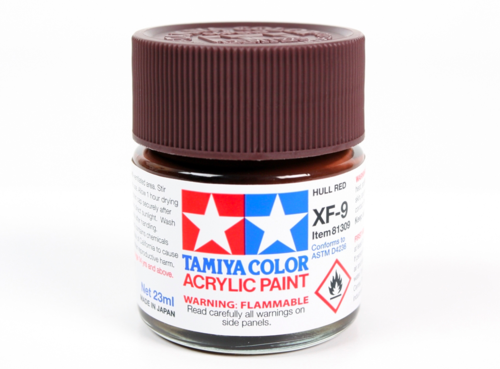 Tamiya 81309 Acryl XF-9 Hull Red 23ml – Bild 2