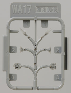 Fine Molds WA17 Twin Mount Bofors 40 mm AA 1/700 – Bild 3