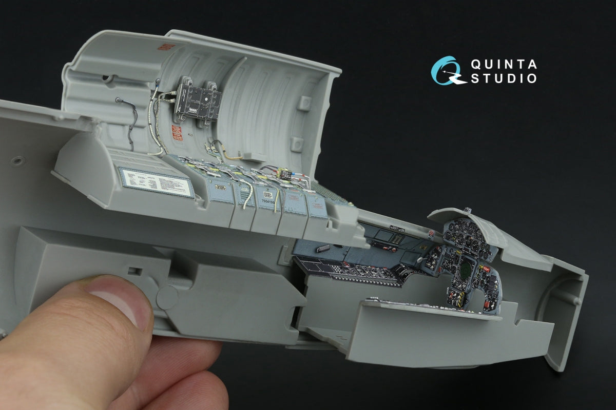 Quinta Studio QD32247 F-104C 3D-Printed &amp;amp; coloured Interior on decal paper (Italeri) 1/32 – immagine 9