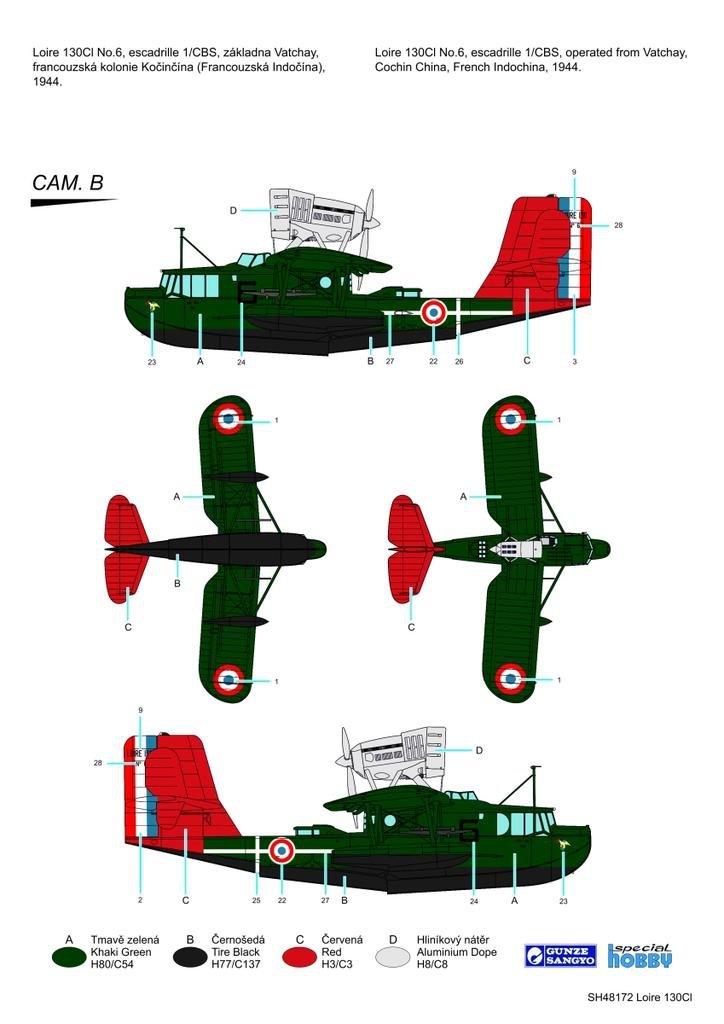 Special Hobby 48172 Loire 130Cl &amp;quot;Colonial&amp;quot; 1/48 – immagine 2