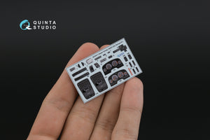 Quinta Studio QD24011 Nissan Fairlady 300ZX Z32 3D-Printed &amp;amp; coloured Interior on decal paper (Tamiya) 1/24 – immagine 4