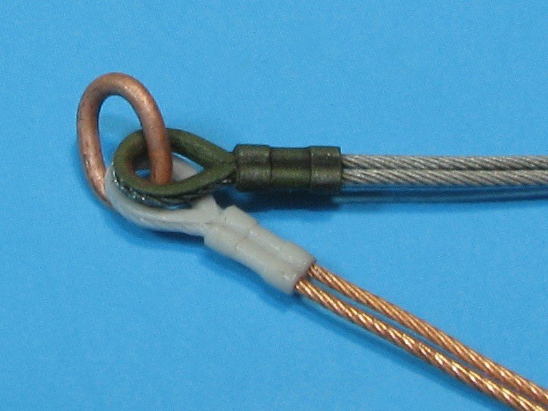 Eureka XXL ER-3547 Towing cables for Mark IV for Archer SPG 1/35 – imagen 4