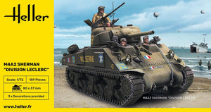 Heller 79894 M4A2 Sherman Division Leclerc deco.FR 1/72 – imagen 2