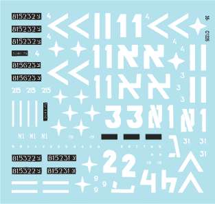 Star Decals 35-C1225 Israeli AFVs 8 1/35 – zdjęcie 3